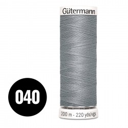 Gütermann Fil à Coudre Universel Gris Acier 200M (040)