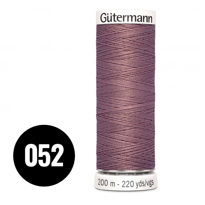 Gütermann 052 Rose Vieux Foncé 200M (043) - (Fils à Coudre)