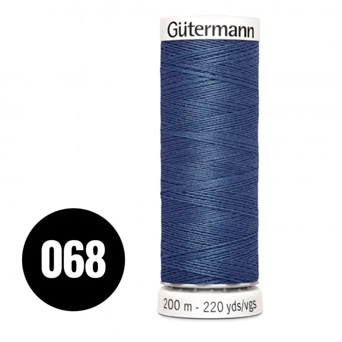 Gütermann 068 Jeans Blauw 200M (043) - (Naaigaren)
