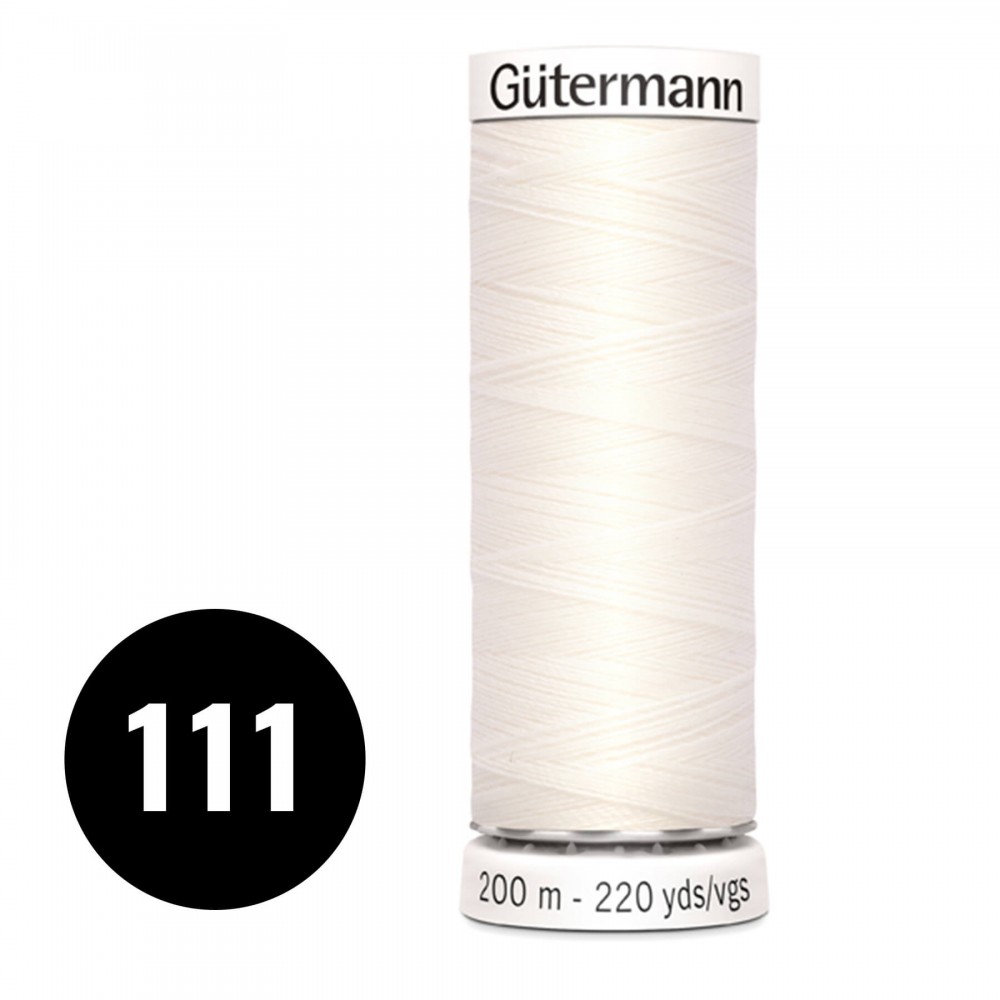 Gütermann Fil à Coudre Universel Écru 200M (111) Gütermann Fil à Coudre Universel Écru 200M (111)