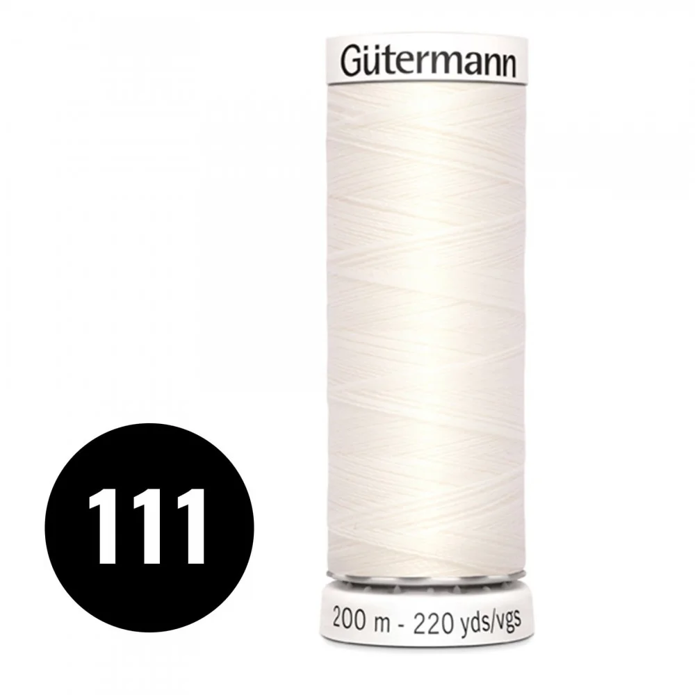 Gütermann Allesnaaier Ecru 200M (111)