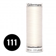 Gütermann Fil à Coudre Universel Écru 200M (111)