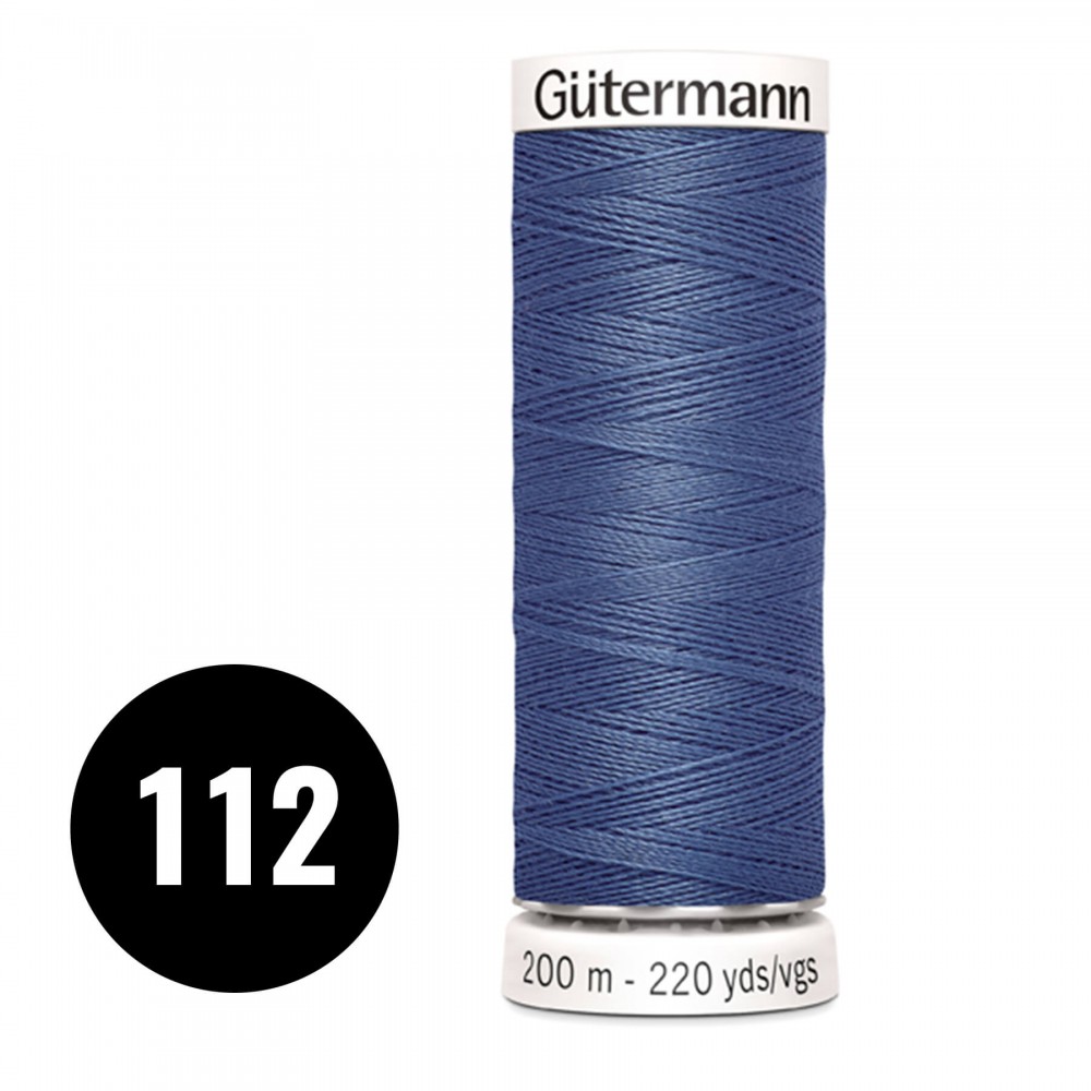 Gütermann Fil à Coudre Universel Jeans Foncé 200M (112) Gütermann Fil à Coudre Universel Jeans Foncé 200M (112)