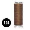 Gütermann Sew-All Thread Brown 200M (124)