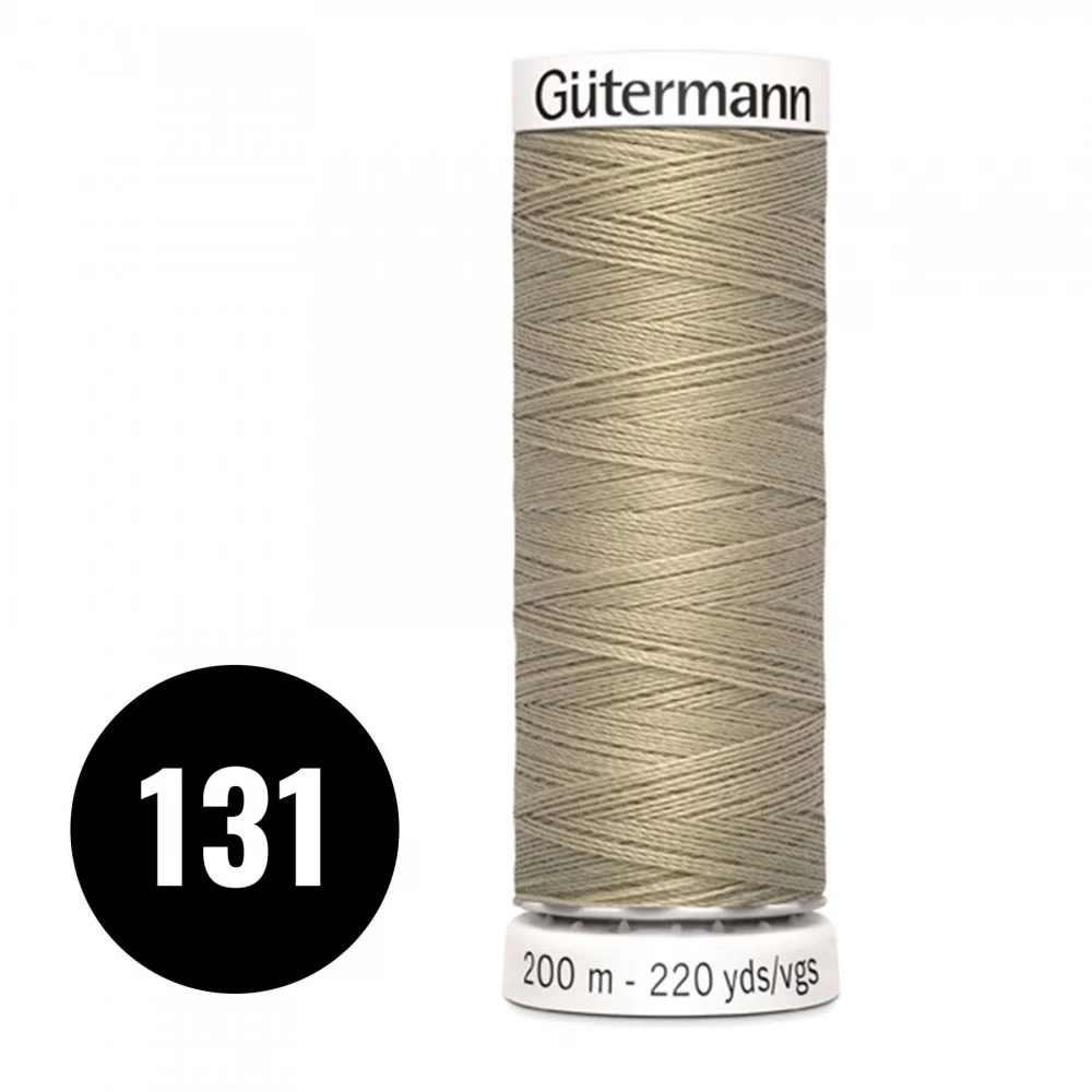 Gütermann Allesnaaier Licht Beige 200M (131)
