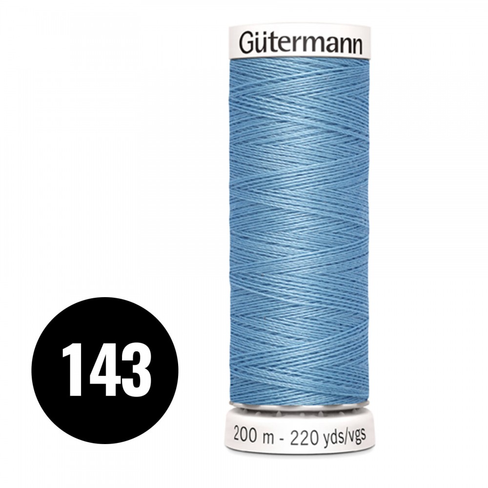 Gütermann Fil à Coudre Universel Bleu 200M (143) Gütermann Fil à Coudre Universel Bleu 200M (143)