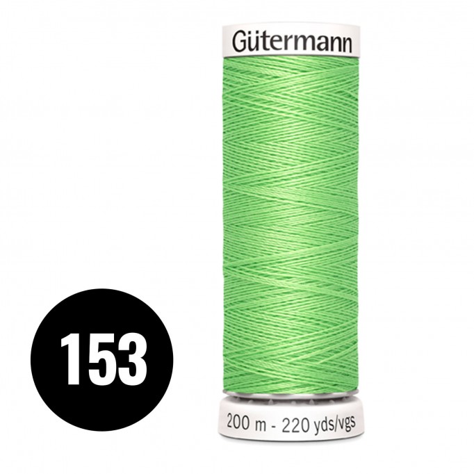 Gütermann 153 Apfelgrün 200M (043) - (Nähgarn)
