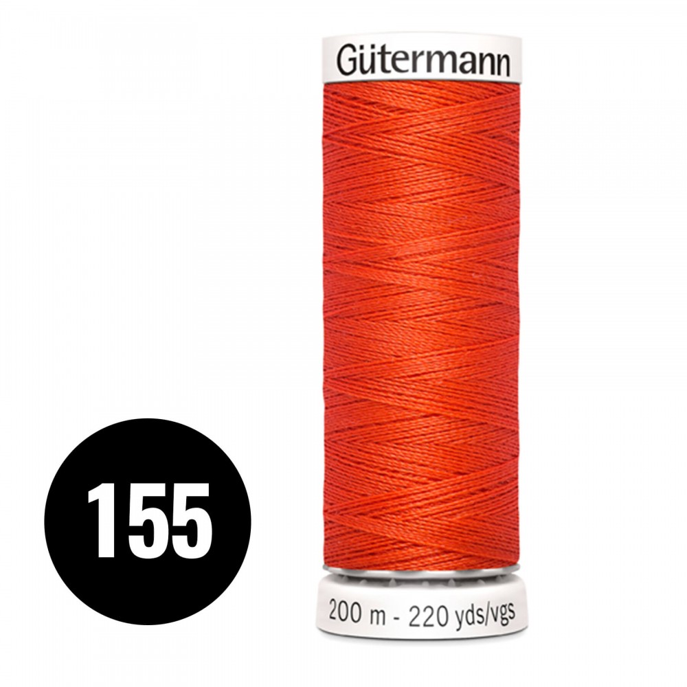 Gütermann Fil à Coudre Universel Orange Foncé 200M (155) Gütermann Fil à Coudre Universel Orange Foncé 200M (155)