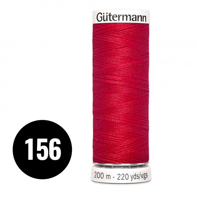 Gütermann 156 Feuer Rot 200M (043) - (Nähgarn)
