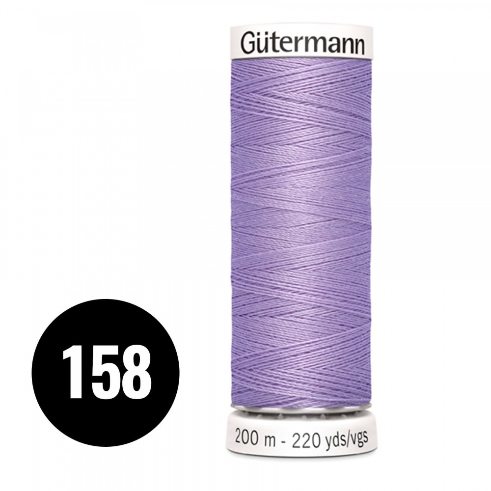 Gütermann Fil à Coudre Universel Lilas 200M (158) Gütermann Fil à Coudre Universel Lilas 200M (158)