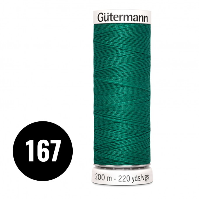 Gütermann 167 Petrolio Verde Scuro 200M (043) - (Filati Cucirini)