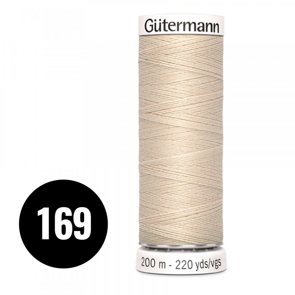 Gütermann Fil à Coudre Universel Plage De Sable Clair 200M (169) Gütermann Fil à Coudre Universel Plage De Sable Clair 200M (169)