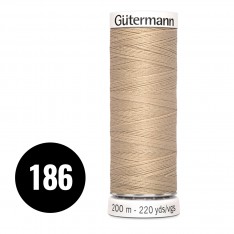 Gütermann Fil à Coudre Universel Beige 200M (186)