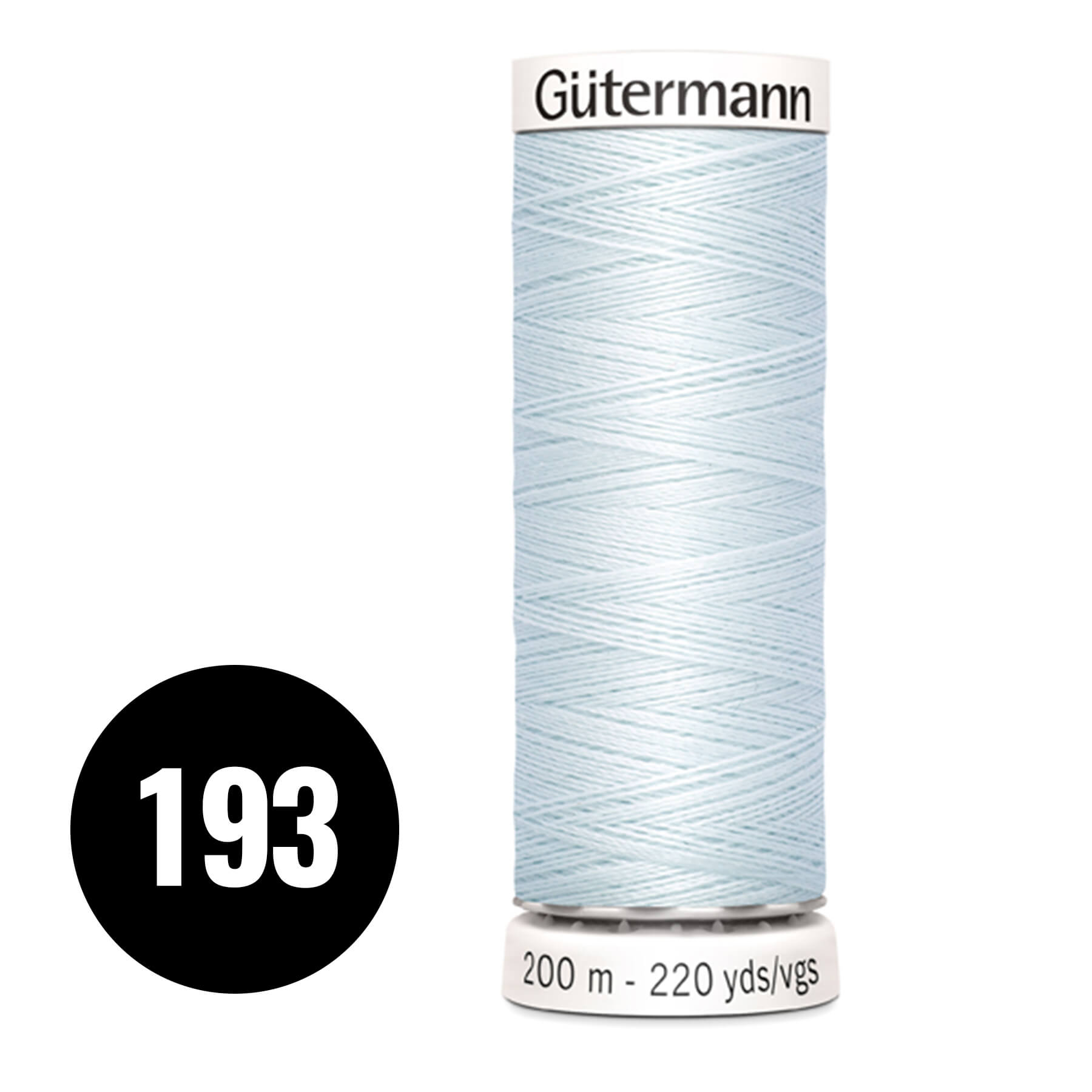 Gütermann Allesnaaier Wit Blauw 200M (193)