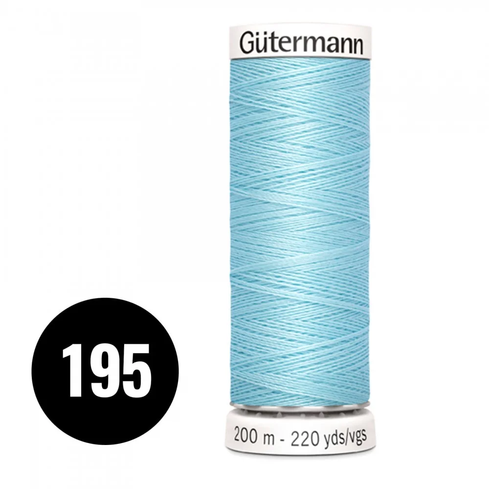 Gütermann Allesnaaier Licht Turquoise 200M (195)