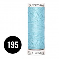Gütermann Fil à Coudre Universel Turquoise Clair 200M (195)