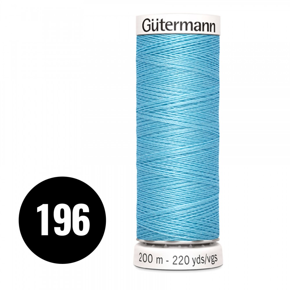 Gütermann Fil à Coudre Universel Bébé Bleu 200M (196) Gütermann Fil à Coudre Universel Bébé Bleu 200M (196)