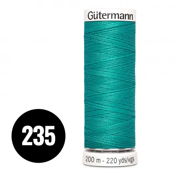 Gütermann 235 Turquoise Groen 200M (043) - (Naaigaren)