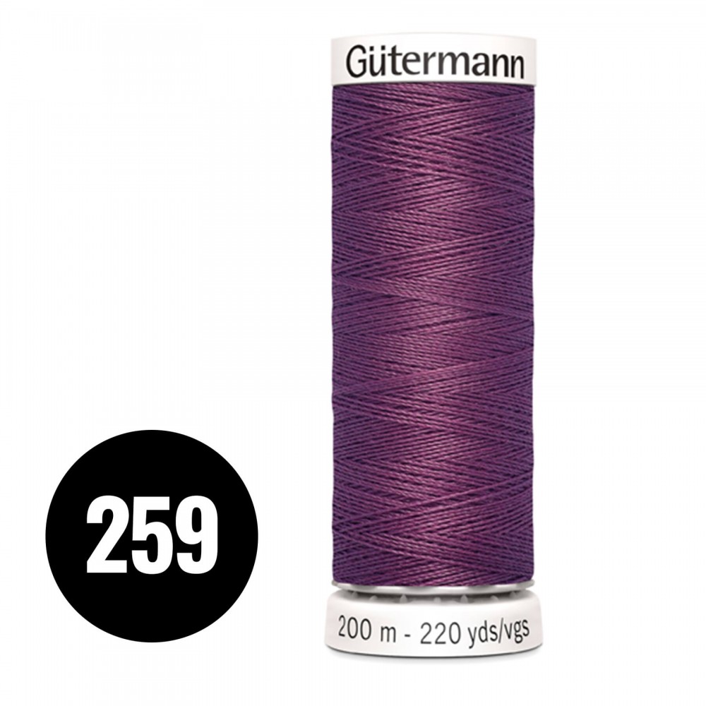 Gütermann Fil à Coudre Universel Lilas Vieux 200M (259) Gütermann Fil à Coudre Universel Lilas Vieux 200M (259)