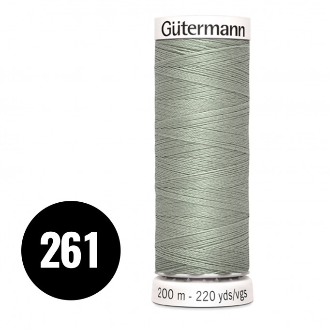 Gütermann 261 Kaki 200M (043) - (Fils à Coudre)