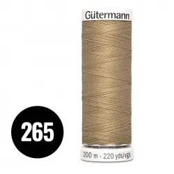 Gütermann Sew-All Beige Brown 200M (265) Gütermann Sew-All Beige Brown 200M (265)