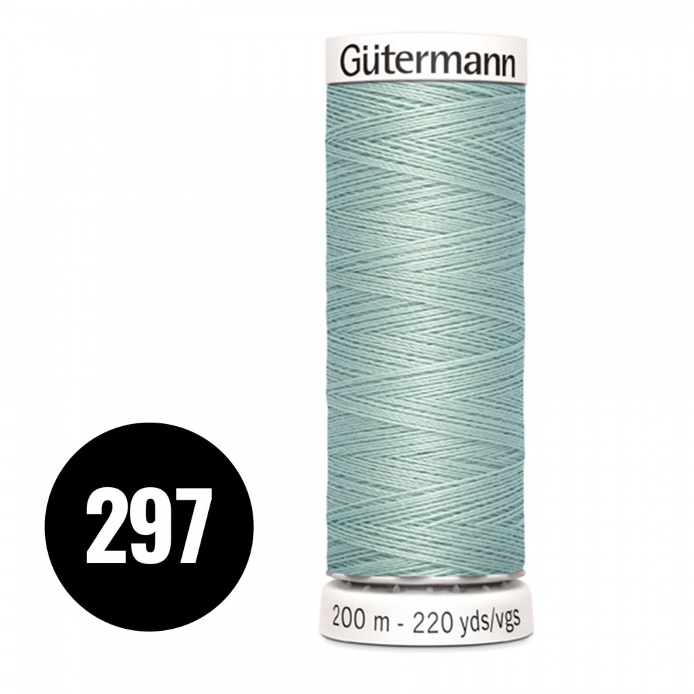 Gütermann Fil à Coudre Universel Vert Pastel 200M (297) Gütermann Fil à Coudre Universel Vert Pastel 200M (297)