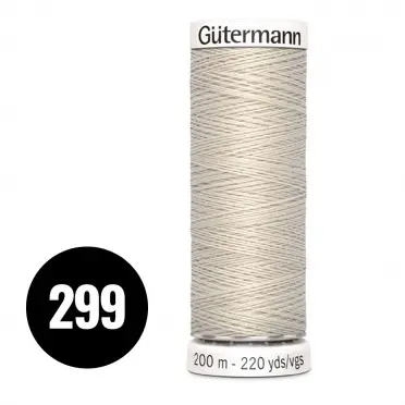 Gütermann Filo Cucitutto Beige Naturel 200M (299) - (Filati Cucirini)