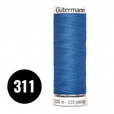 Gütermann Fil à Coudre Universel Bleu Ciel 200M (311)