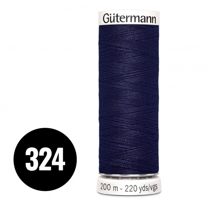 Gütermann 324 Dunkel Aubergine 200M (043) - (Nähgarn)