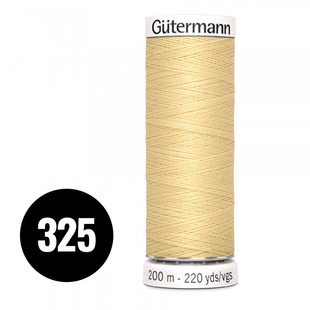 Gütermann Fil à Coudre Universel Écru Jaune 200M (325) Gütermann Fil à Coudre Universel Écru Jaune 200M (325)
