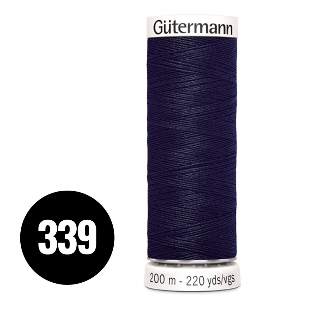 Gütermann Fil à Coudre Universel Marine Foncé 200M (339) Gütermann Fil à Coudre Universel Marine Foncé 200M (339)