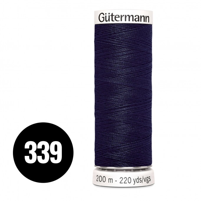 Gütermann 339 Marine Foncé 200M (043) - (Fils à Coudre)