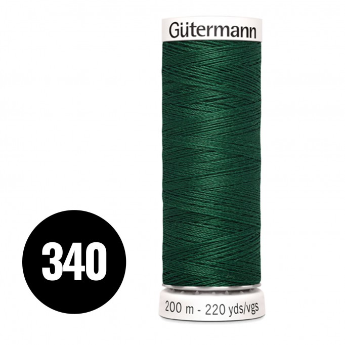 Gütermann 340 Verde Bottiglia 200M (043) - (Filati Cucirini)