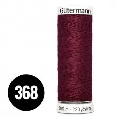 Gütermann Allesnäher Bordeaux 200M (368) Gütermann Allesnäher Bordeaux 200M (368)