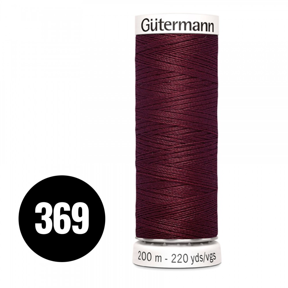 Gütermann Fil à Coudre Universel Bordeaux 200M (369) Gütermann Fil à Coudre Universel Bordeaux 200M (369)