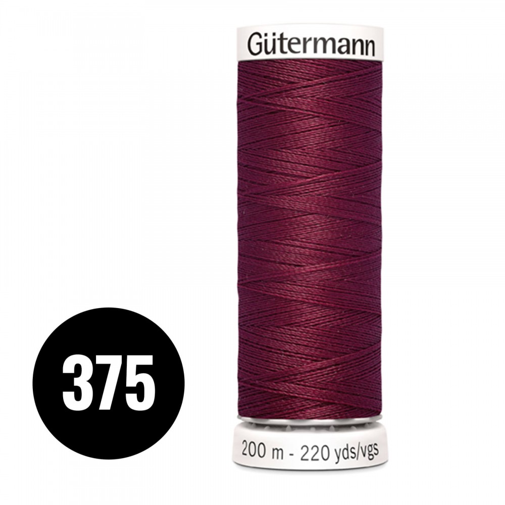 Gütermann Fil à Coudre Universel Bordeaux Rouge 200M (375) Gütermann Fil à Coudre Universel Bordeaux Rouge 200M (375)