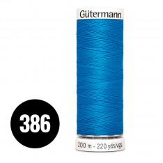 Gütermann Fil à Coudre Universel Aqua Bleu 200M (386)