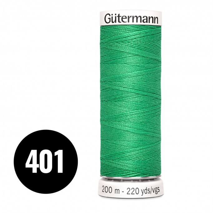 Gütermann 401 Hell Grasgrün 200M (043) - (Nähgarn)