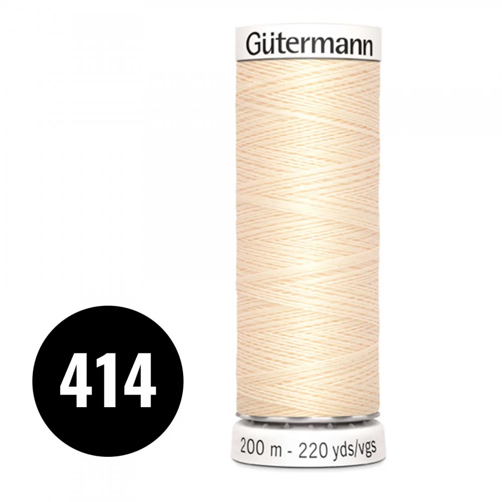 Gütermann Allesnaaier Creme 200M (414)