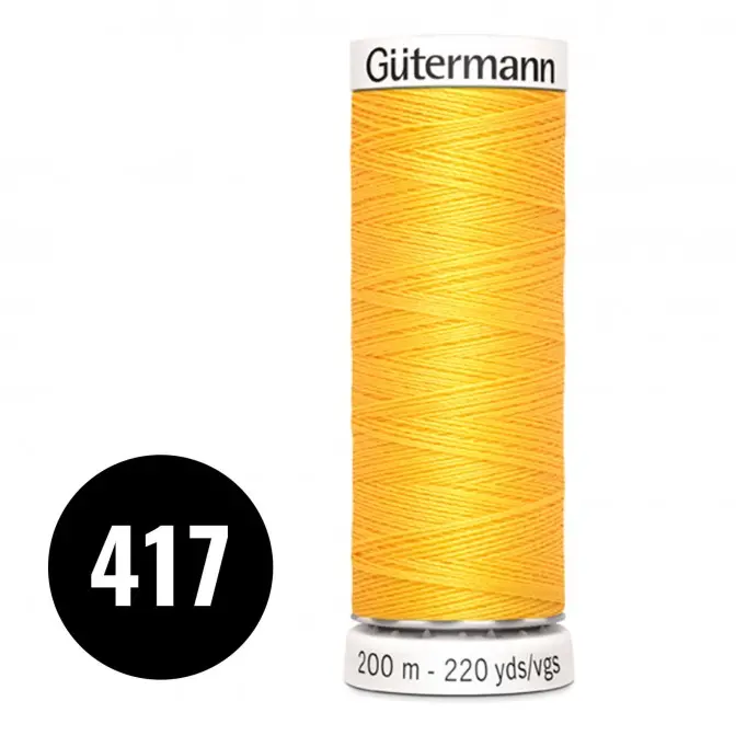 Gütermann 417 Okker 200M (043) - (Sytråd)