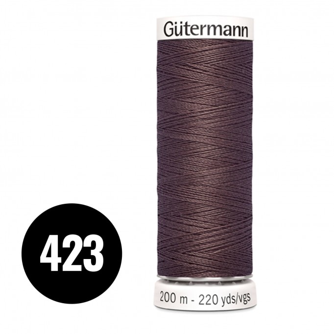 Gütermann 423 Brun Clair 200M (043) - (Fils à Coudre)
