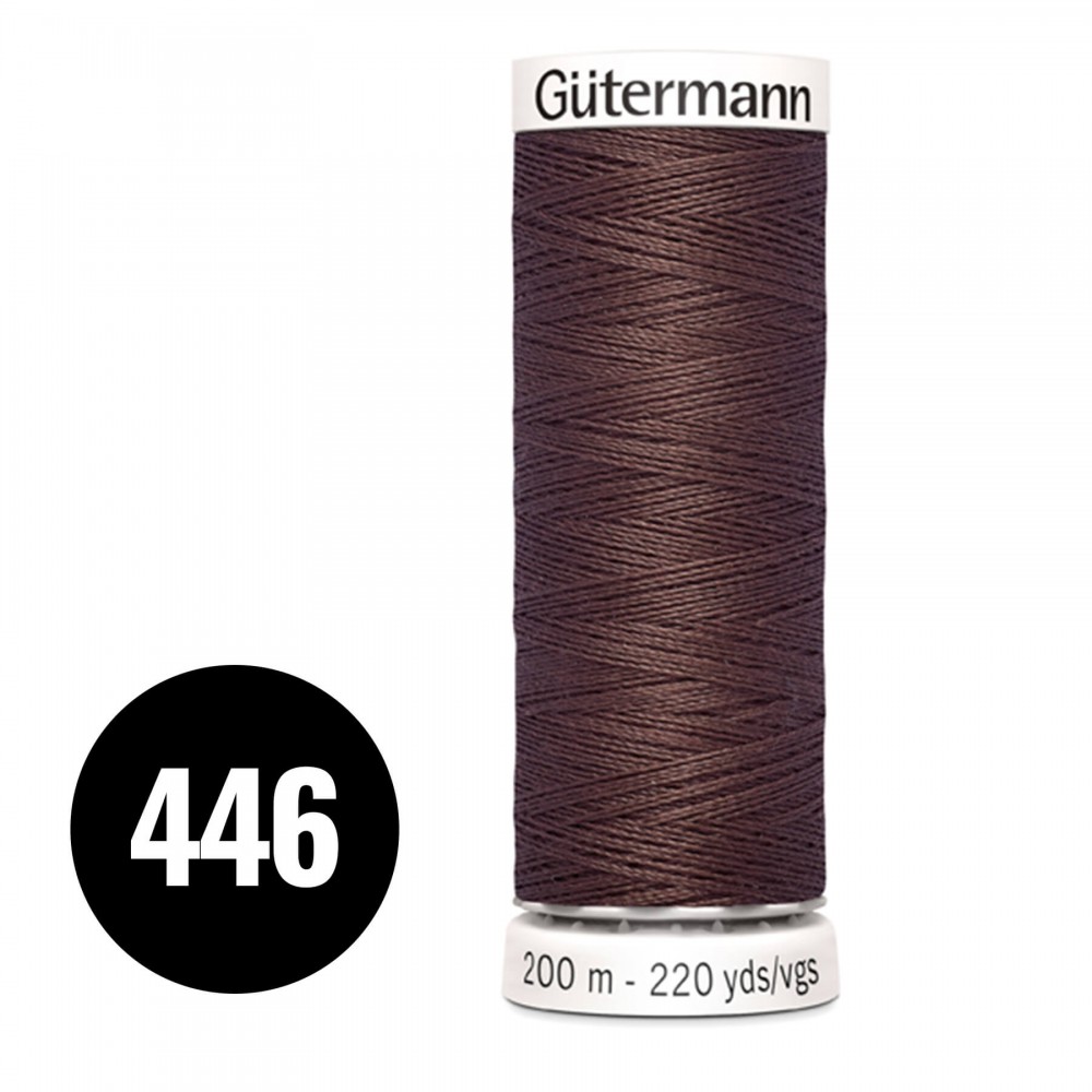 Gütermann Fil à Coudre Universel Havanna Brun 200M (446) Gütermann Fil à Coudre Universel Havanna Brun 200M (446)