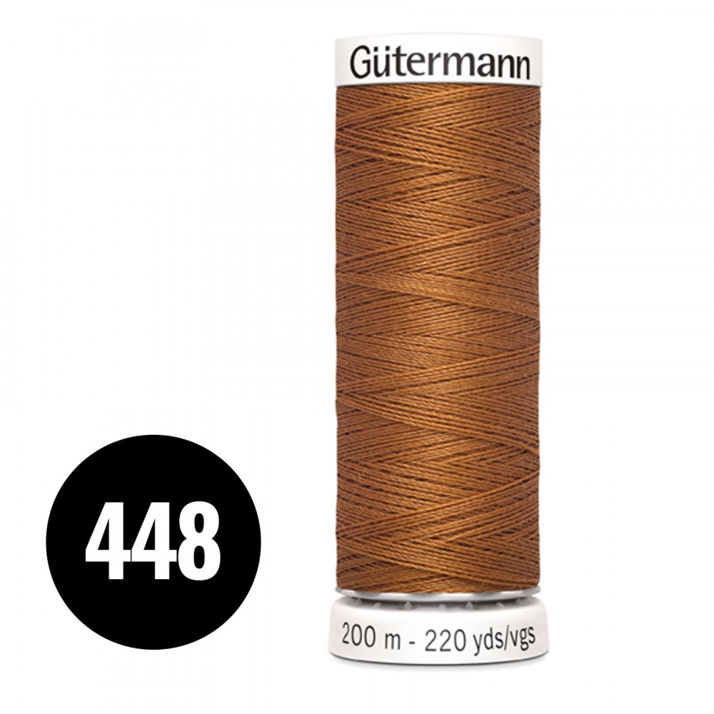 Gütermann Fil à Coudre Universel Cuivre 200M (448) Gütermann Fil à Coudre Universel Cuivre 200M (448)