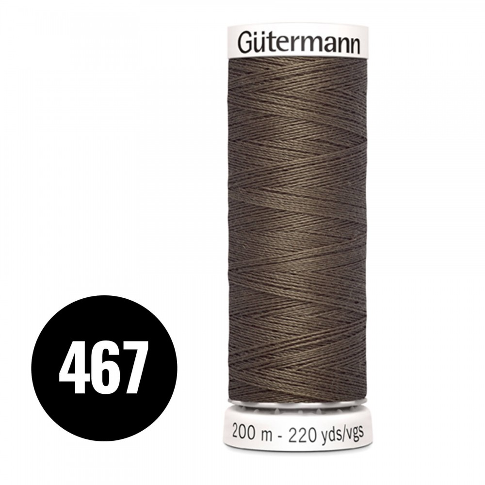 Gütermann Fil à Coudre Universel Brun Foncé 200M (467) Gütermann Fil à Coudre Universel Brun Foncé 200M (467)