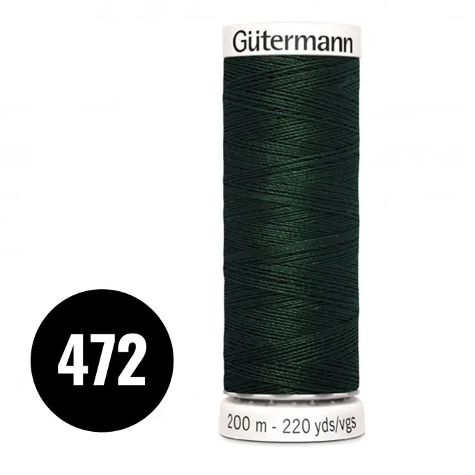 Gütermann 472 Dunkel Grün 200M (043) - (Nähgarn)