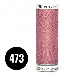Gütermann Filo Cucitutto Antico Rosa 200M (473)