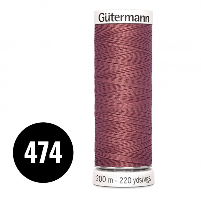 Gütermann 474 Brique Scuro 200M (043) - (Filati Cucirini)