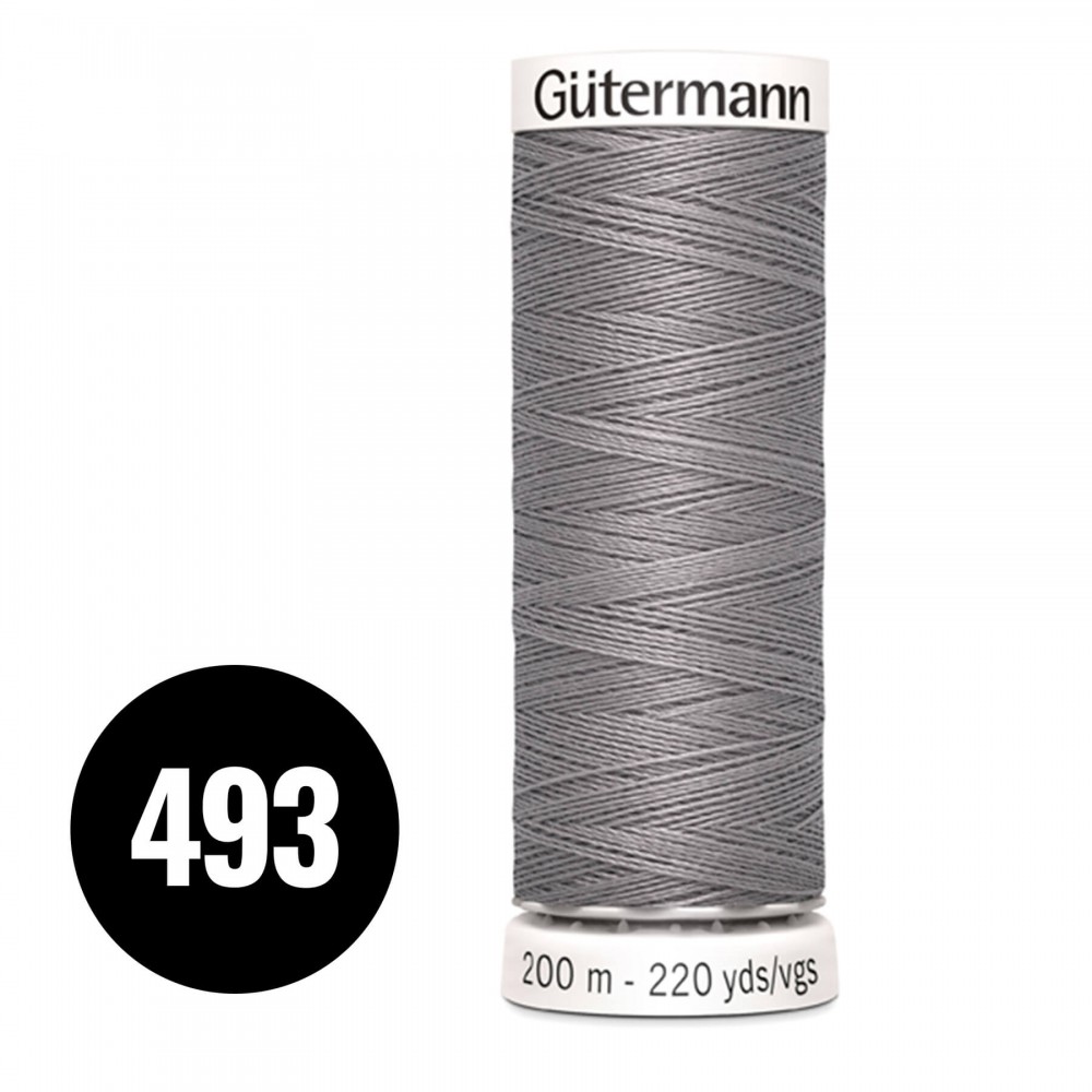 Gütermann Fil à Coudre Universel Gris Souris 200M (493)