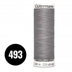 Gütermann Fil à Coudre Universel Gris Souris 200M (493)