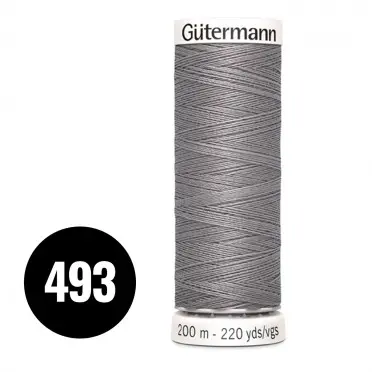 Gütermann 493 Grå Mus 200M (043) - (Sytråd)